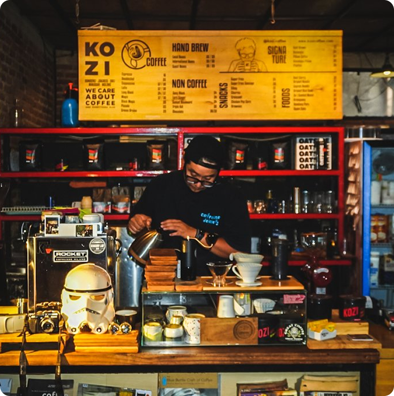 Pendiri Kozi Coffee